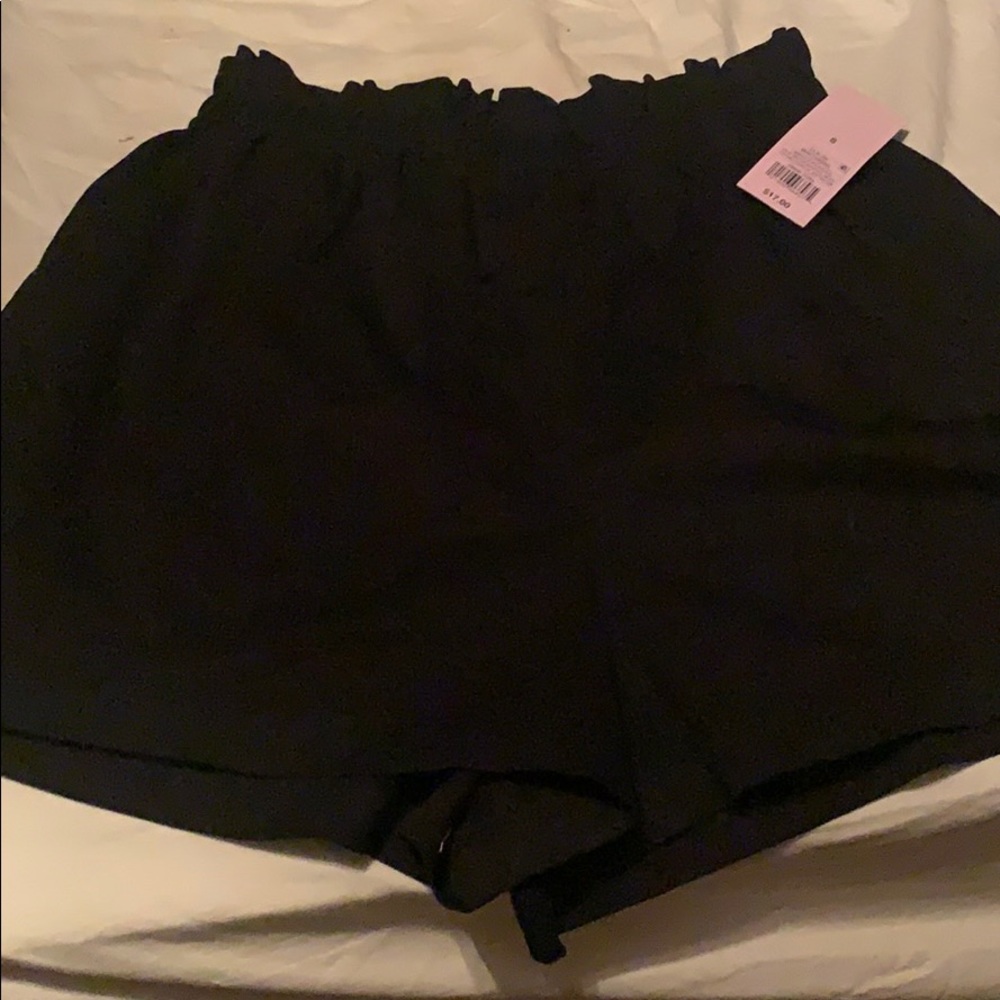 Size small high wasted black shorts